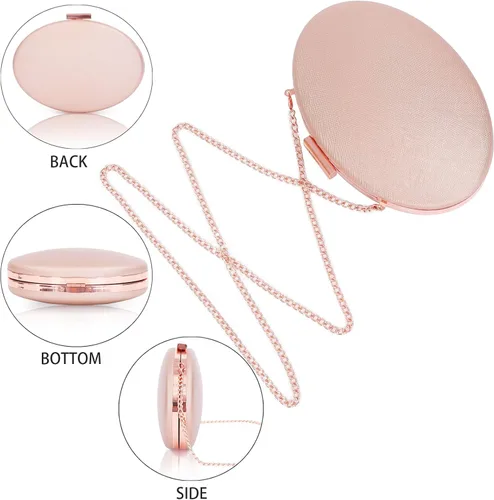 Vista 3 de Evening Clutch Purses for Women Sparkly Rhinestone Crystal Evening Handbag&Shoulder Bag Formal Party Wedding Purse