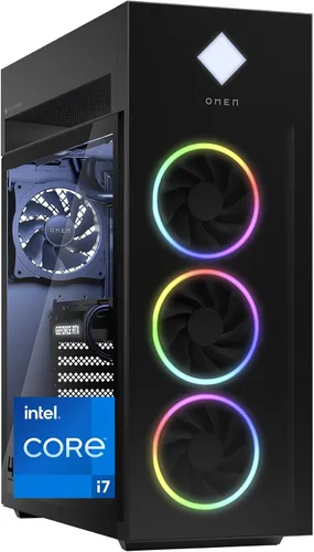 Vista 10 de HP OMEN 40L Gaming Tower, i7-14700F, GTX 1660 Super, 16GB DDR5, 1TB SSD