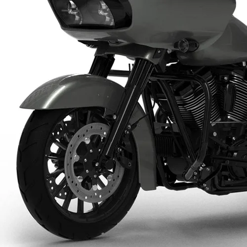 Vista 59 de HR3 Guardabarros delantero de whisky ámbar a juego compatible con Street Glide FLHX 2014 y Road Glide FLTRX 2016 (reemplazo para OEM)