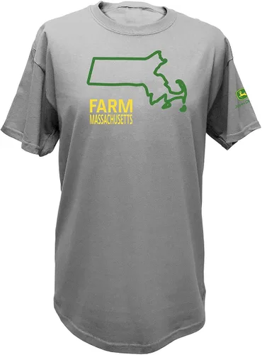 Vista 2 de John Deere - Camiseta de manga corta para hombre