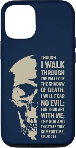 Vista 28 de Psalms 23:4 Though I Walk Through The Valley - Funda bíblica cristiana para iPhone 16