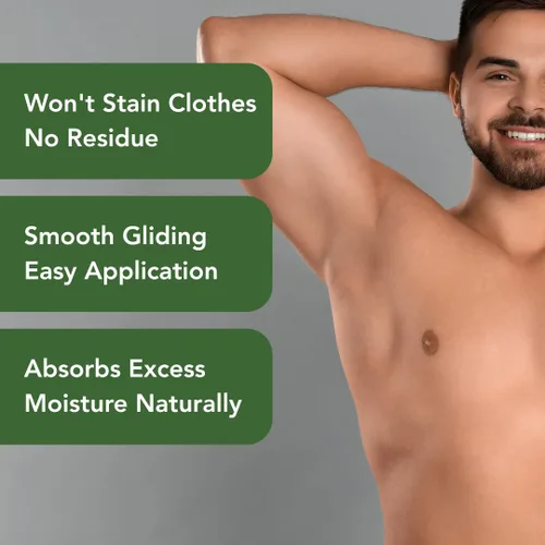 Vista 4 de MONA Brands - Desodorante natural para hombres sin aluminio, hipoalergénico, desodorante de magnesio para pieles sensibles, absorbe el sudor,