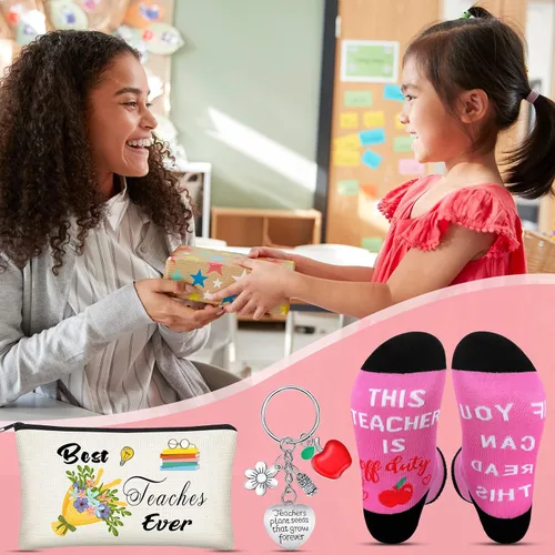 Vista 3 de 18 piezas de regalos para profesores para mujeres, regalos de agradecimiento para estudiantes, regalo de agradecimiento para profesores, regalo