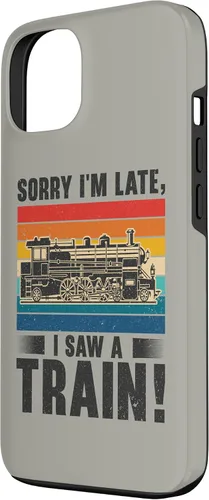 Vista 2 de Funda para iPhone 13 tren de tren locomotora de tren de vapor motor Trainspotting
