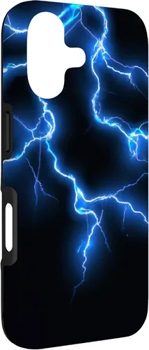 Vista 3 de Blue Lightning Storm Funda para iPhone 17