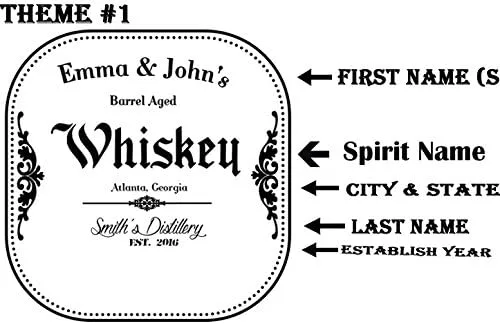 Vista 2 de Personalizado – Barril de envejecimiento de roble blanco americano personalizado – Whisky envejecido en barril (10 litros)