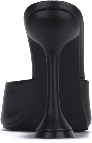 Vista 8 de Cape Robbin Lithe - Tacones altos sexys para mujer zapatos de tacón cuadrado con punta abierta