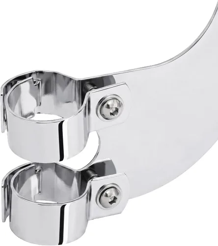 Vista 9 de Green-L 1.53 pulgadas Soporte de Parabrisas Compatible con Harley Dyna, Montura de Cromo