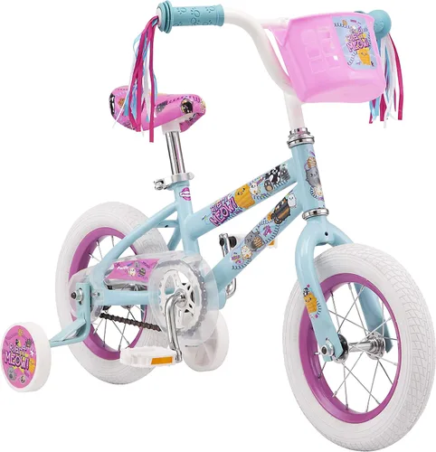 Vista 9 de Pacific Bicicleta de personaje para niños y niñas de 3 a 7 años, opción de ruedas de 12 o 16 pulgadas, marco de acero, frenos de posavasos, asiento