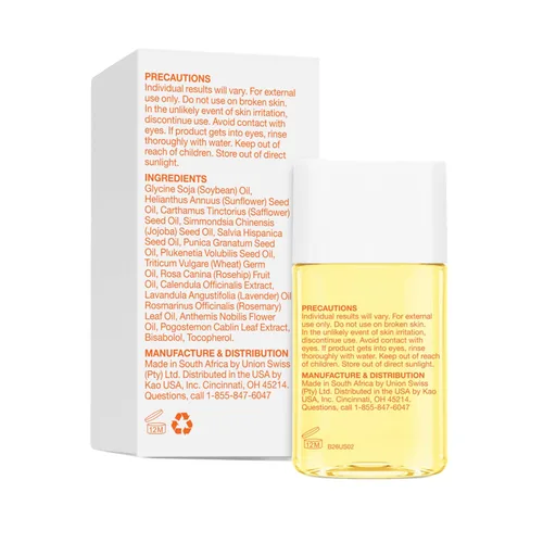 Vista 2 de Bio-Oil Suero de aceite natural para el cuidado de la piel, hidratante facial y corporal con manzanilla, rosa mosqueta y aceite de lavanda