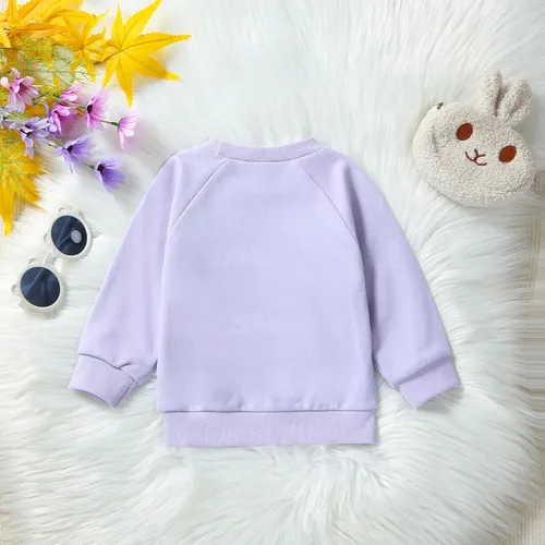 Vista 6 de Sudadera de manga larga con estampado de letras, suéter para otoño e invierno