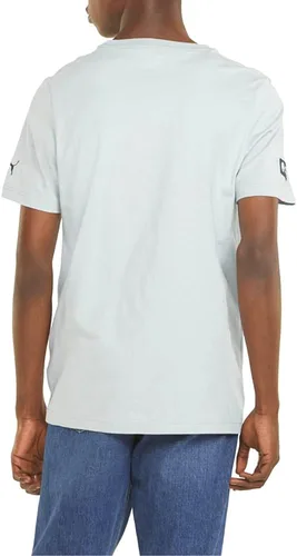 Vista 2 de PUMA MAPF1 Logo Tee+, Equipo Mercedes Plateado