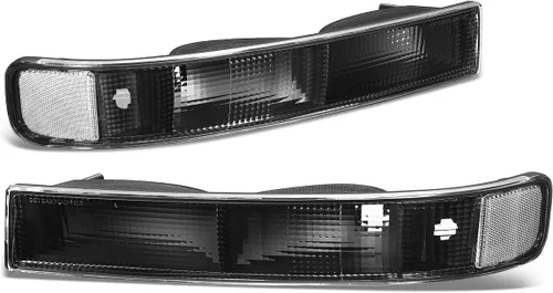 Vista 10 de DNA MOTORING Par de luces de señal de giro LED DRL de arranque secuencial para parachoques Compatible con Chevy GMC Express Savana 1500 03-14