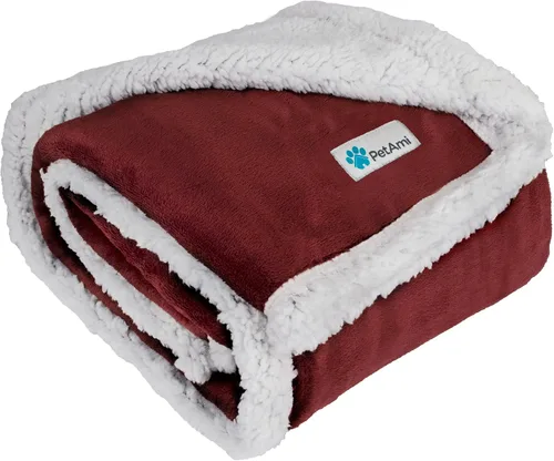 Vista 23 de PetAmi Manta para perros pequeños y medianos, manta de cama para mascotas, gatos, cachorros, gatitos, funda de vellón para muebles, protector