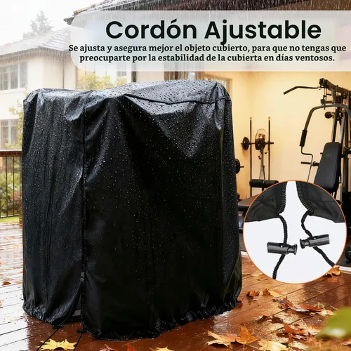 Vista 4 de Treadmill Cover — Waterproof Oxford Fit for Home/Gym Indoor Outdoor