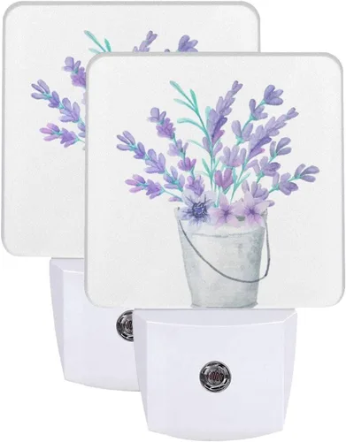 Vista 17 de Futterya Luz nocturna LED personalizada enchufable, juego personalizado de 2 lámparas de decoración con sensor automático del atardecer al amanecer