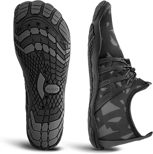 Vista 3 de BULLIANT Zapatos de agua para hombre, unisex, descalzos, para hombres y mujeres, zapatos de senderismo y natación