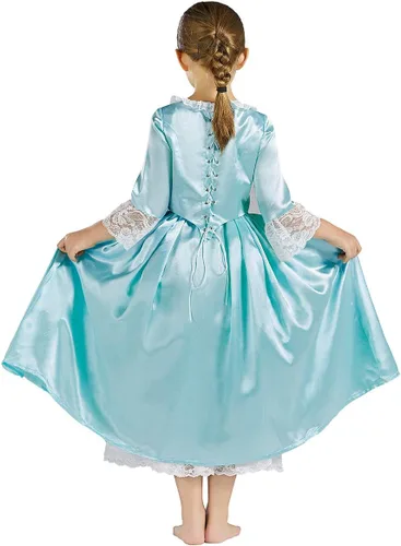Vista 2 de Weixu Colonial - Disfraz de princesa para mujer, vestido victoriano de regencia para cosplay