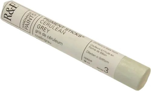 Vista 111 de R&F Handmade Paints - Pigmento profesional al óleo en barra, naranja lizarina, 6.4 fl oz