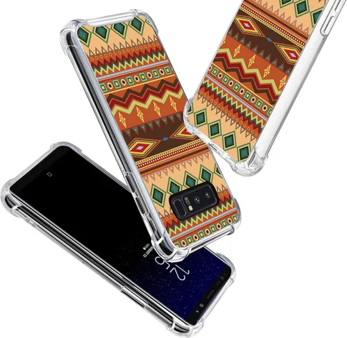Vista 2 de CasesOnDeck Funda compatible con [Samsung Galaxy Note 8] Note 8, funda delgada y transparente de poliuretano termoplástico flexible con protección