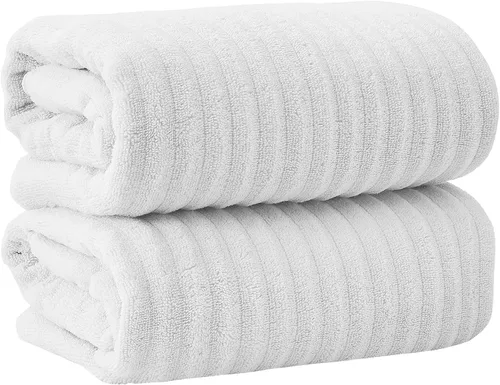 Vista 13 de Great Bay Home Juego de 6 toallas de mano – Toallas 100% algodón – Toallas absorbentes y de secado rápido para el baño (Duna)