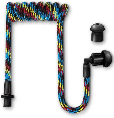 Vista 11 de Tubeez Walkie Talkie Auricular con tapones negros para los oídos – Tubo roscado de bloqueo de humedad que se adapta a cualquier auricular de radio
