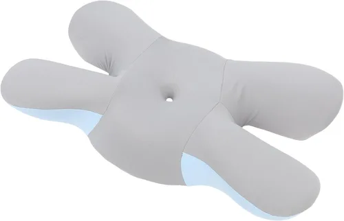 Vista 2 de Almohada cervical para el cuello, almohada ergonómica de espuma viscoelástica inodora, cama ortopédica para dormir boca abajo, ideal para regalo