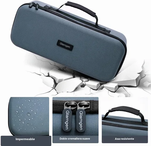 Vista 4 de Estuche rígido de viaje para Cricut Joy, fundas de transporte para Cricut Easy Press Mini con 3 alfombrillas de corte, bolsa de almacenamiento