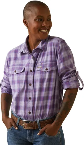Vista 26 de ARIAT Rebar Made Tough Venttek DuraStretch - Camisa de trabajo