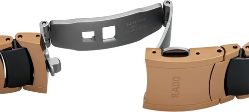 Vista 2 de Rado Centrix Cronógrafo Hombre 1.575 in, Negro -, Cronógrafo