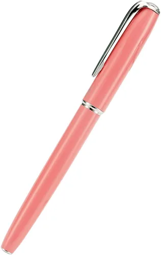 Vista 19 de erofa Picasso 916 - Pluma estilográfica negra mate con caja, bolígrafo de caligrafía doblada de titanio negro