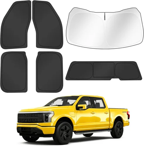 Vista 217 de KUST - Parasol plegable para parabrisas para BMW X1 E84, accesorios 2011 2012 2013 2014 2015, protector de visera de sol ajustable que bloquea