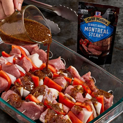 Vista 7 de McCormick Grill Mates Montreal Steak 30 Minute Marinade, 5 oz