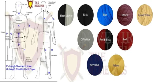 Vista 4 de Medieval Gambeson Legging Thick Padded Chausses Lower Under Gambeson Hauberk SCA Armor Legging for Costume by ITS Medieval