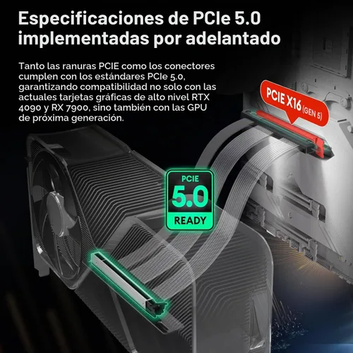 Vista 2 de Cable de elevación PCIE ConnBull (150 mm)