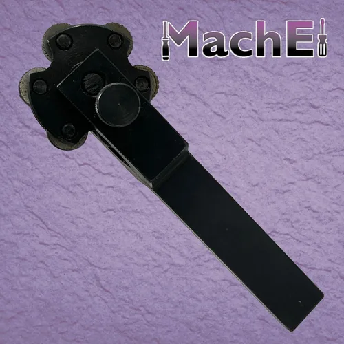 Vista 4 de MachEI - Herramienta de moleteado de cabeza giratoria de 6 moleteado con diseño de paso múltiple (grueso, medio, fino), ideal para soportes