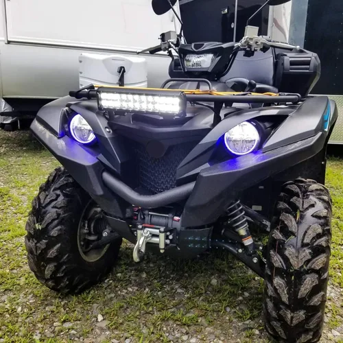 Vista 8 de Nilight barra de luces LED, 2 piezas, 12 pulgadas, 72W, combo luces LED tipo foco y reflector, faros de conducción fuera de carretera, luces