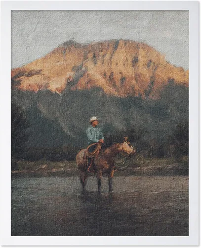 Vista 45 de Poster Master Vintage A Mexican Vaquero Print – Póster retro de vaquero – Arte occidental – Diseño de pared del salvaje oeste – Regalo para hombres