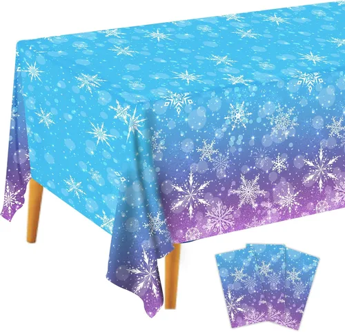 Vista 9 de 3 piezas de mantel de fiesta con lazos rosas de gatitos, lindo mantel de gatitos con puntos, rectangular desechable de 54×108 pulgadas, blanco