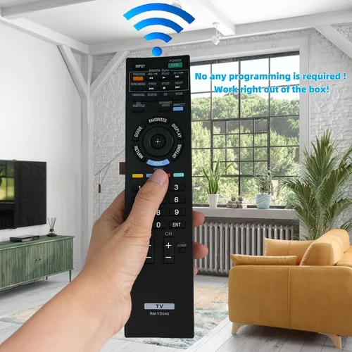 Vista 2 de Mando a distancia universal para rm-yd040 rm-yd033 rm-yd035 rm-yd034 KDL-46HX800 KDL-40HX800 KDL-55HX800 KDL55HX729 KDL65HX729 KDL32EX500 1487888