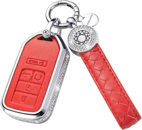 Vista 10 de Compatible con Honda Accord Civic CRV Pilot HRV Odyssey Ridgeline Passport Funda para Llavero