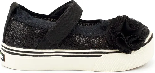 Vista 3 de MORGAN & MILO Zapatos Dazzle Mary Jane para niños pequeños y niñas, talla 6 a 13