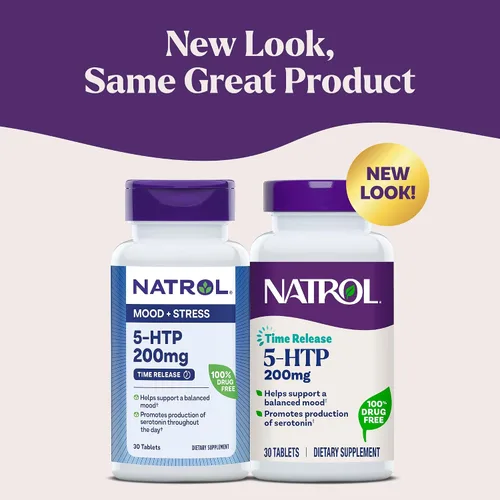 Vista 2 de Natrol 5-HTP Time Release Píldoras, NROL-0013, 30, 1, 1