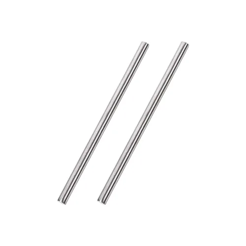 Vista 23 de uxcell Varilla redonda sólida de acero inoxidable 304 de 0.039 in x 3.937 in para manualidades de bricolaje - 2 piezas
