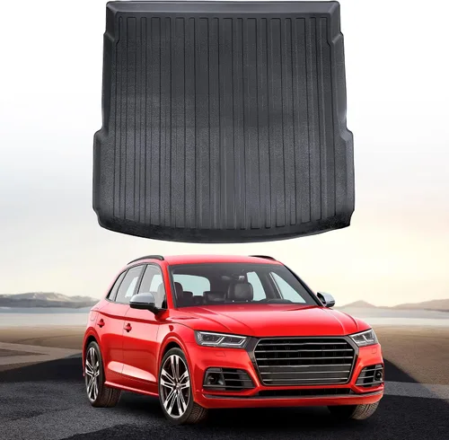 Vista 2 de Forro de carga prémium para Audi Q5 Premium 2018-2026 – 100% de protección, alfombrilla de maletero de automóvil de ajuste personalizado