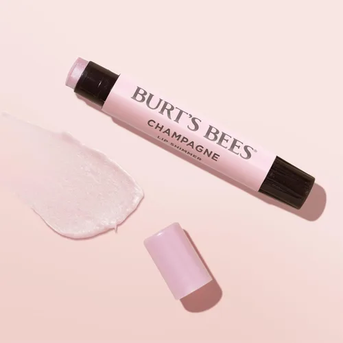 Vista 9 de Burt's Bees Shimmer - Juego de tinte labial tintado, hidratante para hidratación durante todo el día con acabado pigmentado brillante
