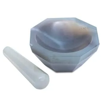 Vista 7 de Cole-Parmer Juego de mortero y mortero de ágata de 2", 0.3 fl oz