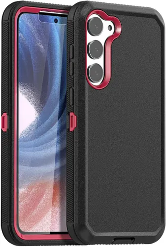 Vista 12 de AICase Funda para Samsung Galaxy S23 (6.1 pulgadas) con protector de pantalla, protección resistente de servicio pesado contra caídas, cuerpo