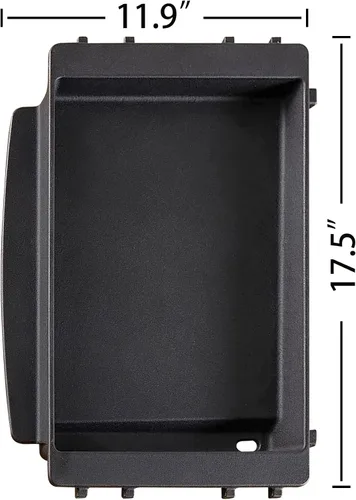 Vista 2 de 7658 Plancha de hierro fundido esmaltado para Weber Spirit 200/300, antiadherente de alta calidad fácil de limpiar, compatible con Spirit I/II