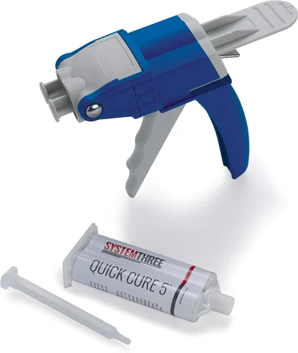 Vista 7 de Adhesivo epoxi System Three Quick Cure 5, kit de 1 pinta